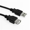 Sharkoon Kabel USB 2.0 Verlängerung  0,5m           schwarz