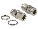 DELOCK HF Adapter N-Buchse -> N-Buchse zum Einbau
