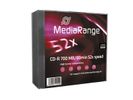 MediaRange CD-R 700MB  10pcs Slimcase 52x