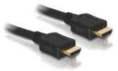 DELOCK HDMI Kabel Ethernet A -> A St/St 5.00m 4K Gold