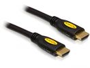 DELOCK HDMI Kabel Ethernet A -> A St/St 2.00m 4K Gold