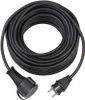 Brennenstuhl Verlängerungskabel Gummi  IP44  5m schwarz