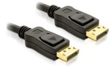 DELOCK Displayport Kabel DP -> DP St/St 2.00m schwarz 4K 20P