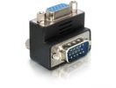DELOCK VGA Adapter D-Sub15 -> D-Sub15 St/Bu 90° recht