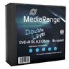 MediaRange DVD+R 8.5GB   5pcs Pack Double Layer 8x Slim