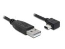 DELOCK USB Kabel A -> Mini-B St/St 0.50m 90°