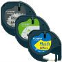 DYMO     Etikett LetraTag   12mmx4m  schwarz->weiß 3er Set