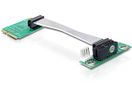 DELOCK Riser Card PCIe x1 -> Mini PCIe 9cm flexibles Kabel