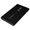 Logilink Geh. 6.3cm (2,5") USB 3.0/SATA  Black  ALU o. NT