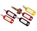 DURABLE Schlüsselanhänger Key Clip 6 Stück farbig sortiert