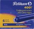 Pelikan Tintenpatrone 4001 TP/6  Königsblau 2x 6Stück Blister