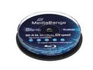 MediaRange Bluray 50GB 10pcs BD-R cake 6x Double Layer