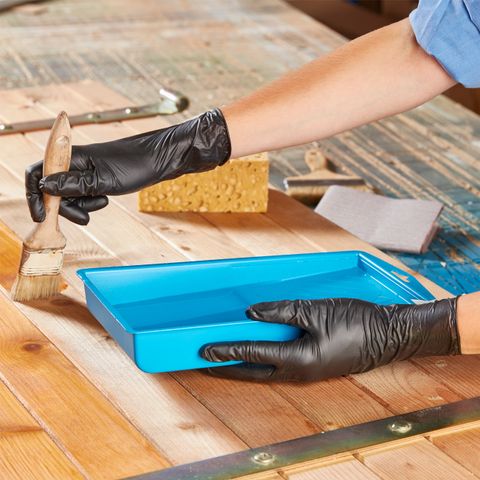 Spontex Einmalhandschuhe Extra Black 100 aus Vinyl Gr. L