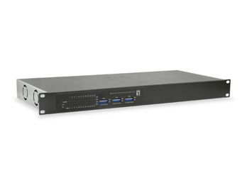 LevelOne PoE+Switch 24xFE PoE/2xSFP 380W 19" unmanaged Metal
