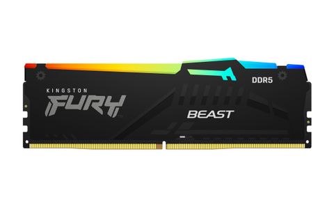 DDR5  32GB PC 5600 CL40 Kingston KIT (2x16GB) FURY Beast RGB retail