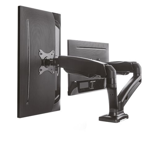 Monitorständer IcyBox 2 Monitore bis zu 27"/6.5kg + Tischhal