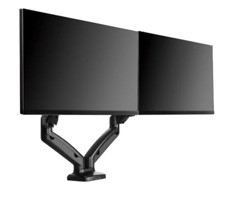 Monitorständer IcyBox 2 Monitore bis zu 27"/6.5kg + Tischhal