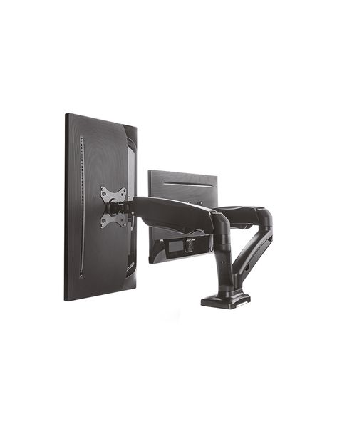 Monitorständer IcyBox 2 Monitore bis zu 27"/6.5kg + Tischhal