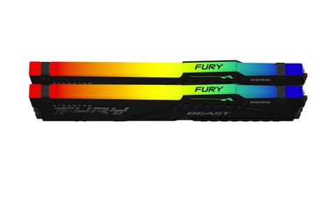 DDR5  32GB PC 5600 CL40 Kingston KIT (2x16GB) FURY Beast RGB retail