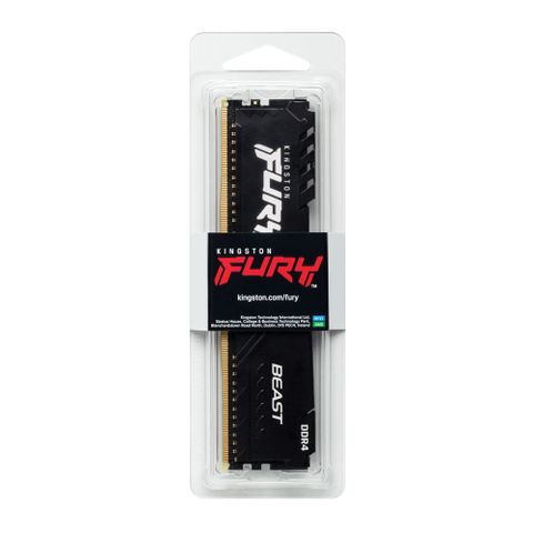 DDR4  16GB PC 3200 CL16 Kingston FURY Beast Black retail