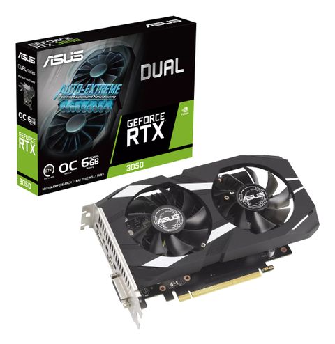 ASUS DUAL-RTX3050-O6G 6GB GDDR6 HDMI DP