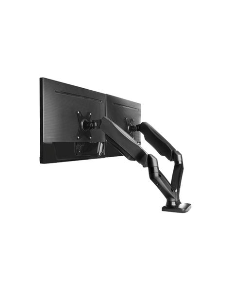 Monitorständer IcyBox 2 Monitore bis zu 27"/6.5kg + Tischhal