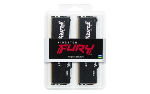 DDR5  32GB PC 5600 CL40 Kingston KIT (2x16GB) FURY Beast RGB retail