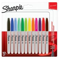 Sharpie Marker Fein Rundspitze F 12er Pastel Farben
