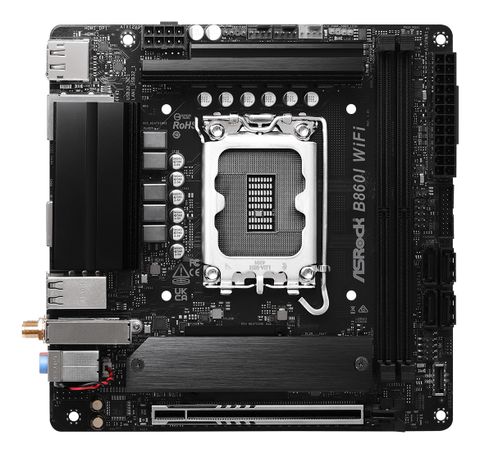 ASRock B860I WiFi               1851 mITX HDMI/DP       DDR5