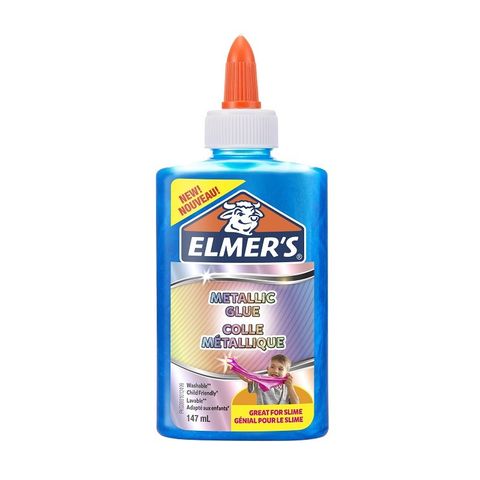 Elmers Bastelkleber Metallic Blau 147ml