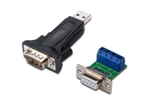 DIGITUS Adapter USB2.0   -> Seriell RS485 St/St + 0.8m Kab.