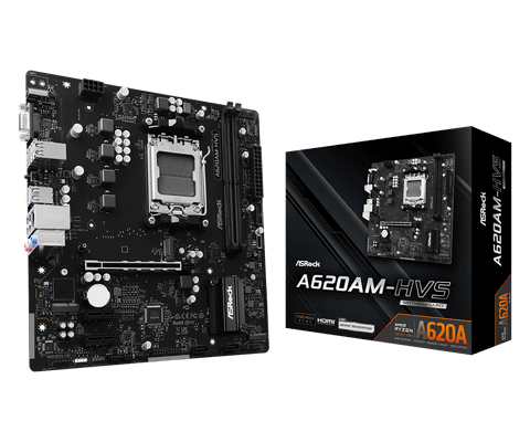 ASRock A620AM-HVS                AM5 mATX HDMI          DDR5
