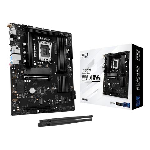 ASRock B860  Pro-A WiFi         1851 ATX  HDMI/DP       DDR5