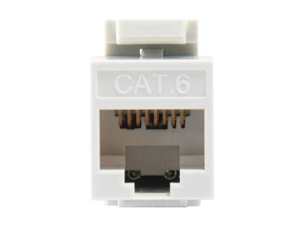 Equip Keystone Jack ungeschirmt Cat6 slim LSA 8Stk ws - Bild 4