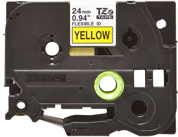 Brother TZE-FX651 ruban d'étiquette Noir sur jaune TZ - Bild 2
