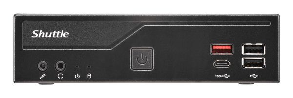 Shuttle Barebone slim DH810 Intel/SO-DDR5/black - Bild 4