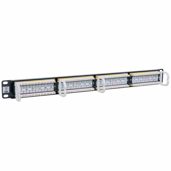 INTELLINET Patchpanel 1HE 24-Port Cat6 UTP sw - Bild 4