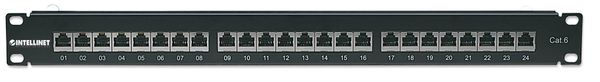 INTELLINET Patchpanel 1HE 24-Port Cat6 FTP sw - Bild 3