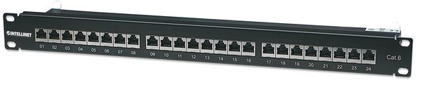 INTELLINET Patchpanel 1HE 24-Port Cat6 FTP sw