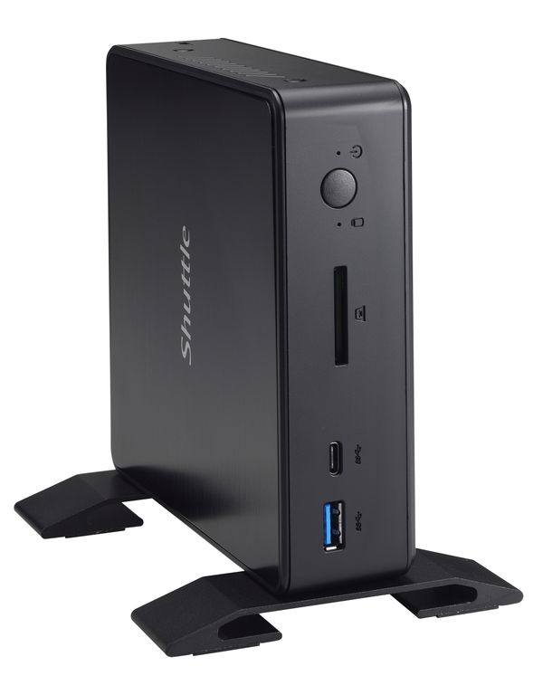 Shuttle Barebone nano NC10U5 i5-8265U SO-DDR4/black/ ohne OS - Bild 7
