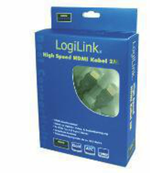 Logilink HDMI-Kabel Ethernet A -> A St/St 15.00m Gold - Bild 3