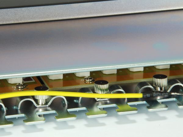 Equip 19" Patchpanel 24xRJ45 Cat6a FTP 1U 500MHz RAL9005 - Bild 5