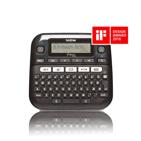 Brother PT-D210 label printer Thermal transfer 180 x 180 DPI 20 mm/sec QWERTY - Bild 6