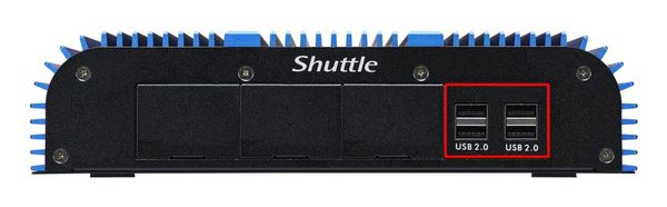 Shuttle USB01 Module 4x USB 2.0 carte fille pour Box-PCs - Bild 2