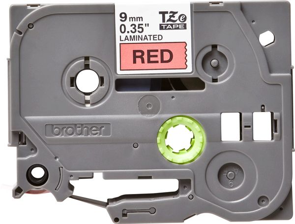 Schriftbandkassette Brother 9mm rot/schwarz TZE421 - Bild 4