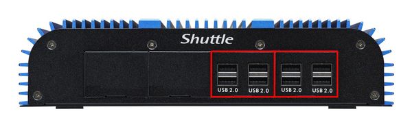 Shuttle USB01 Module 4x USB 2.0 carte fille pour Box-PCs - Bild 3