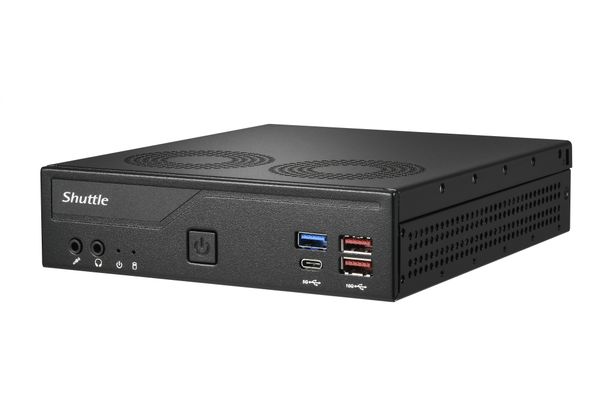 Shuttle Barebone slim DH770 Intel/SO-DDR5/black - Bild 4