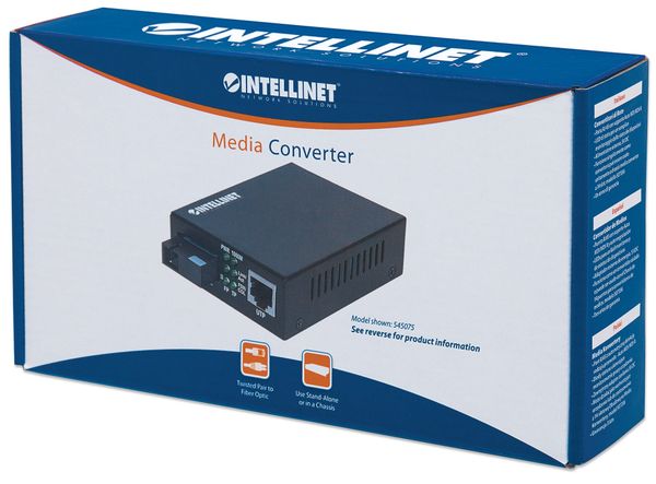 INTELLINET Medienkonverter Fast Ethernet Multimode 2km sw - Bild 7