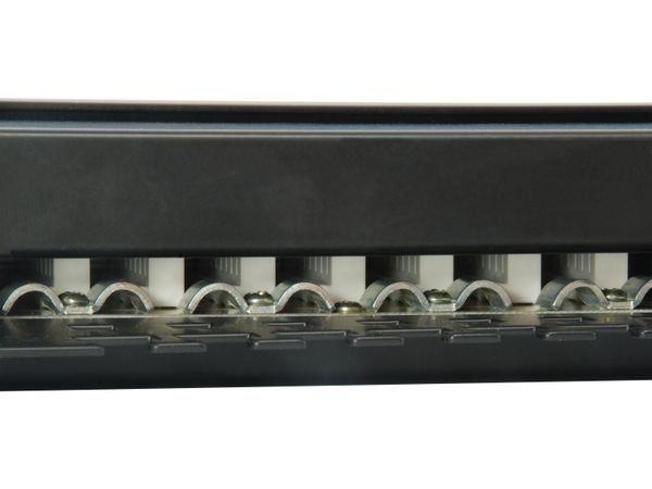 Equip 19" Patchpanel 24xRJ45 Cat6 FTP 1U 250MHz RAL9005 - Bild 3