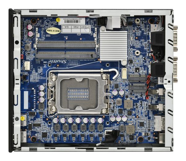 Shuttle Barebone slim DH770 Intel/SO-DDR5/black - Bild 6